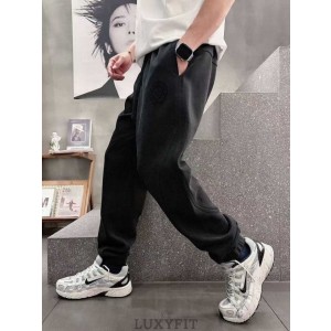 CH 크롬하츠 자수로고 워싱 와이드 조거팬츠