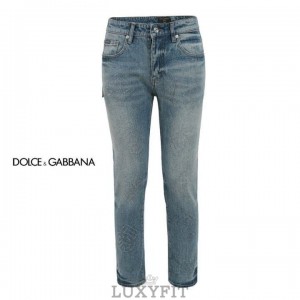 DG 돌체앤가바나 스크래치 전판 로고 슬림 일자진