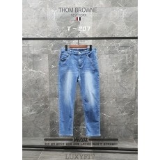 TB 톰브라운 T-207 U 레터링 면청바지