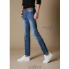 TB 톰브라운 T-207 U 레터링 면청바지 진청
