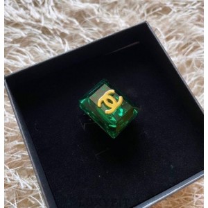 CN 샤넬 사각 브로치