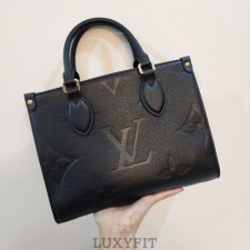 LV 루이뷔통 온더고 PM 앙프 블랙