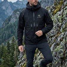 AT 아크테릭스 알파 SV 자켓 블랙