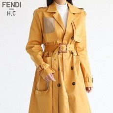 FD 펜디 엘로우 롱코트