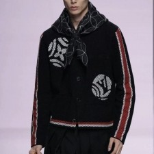 LV 루이뷔통 니티드 코튼 자켓