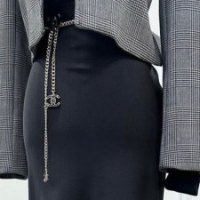 CN 샤넬 이니셜 체인 벨트&목걸이