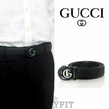 GC 구찌 G로고 롤플레이트 버클벨트