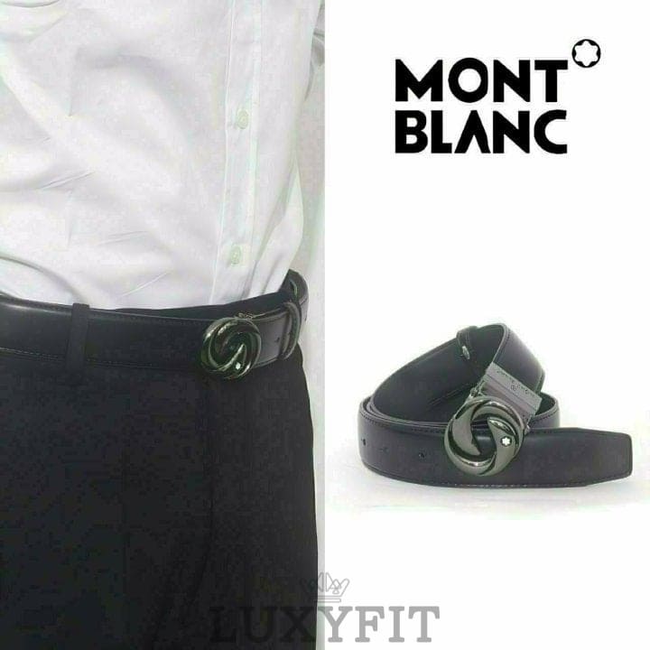 MB 몽블랑 로고장식 벨트