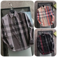 BB 버버리 수입 체크 코튼 셔츠