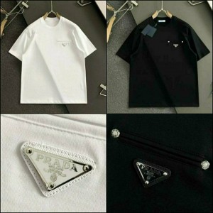 PD 프라다 지퍼 반팔