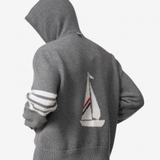 TB 톰브라운 25FW 인타르시아 보트 후드 집업