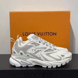 LV 루이뷔통 러너 스니커즈 화이트 그레이