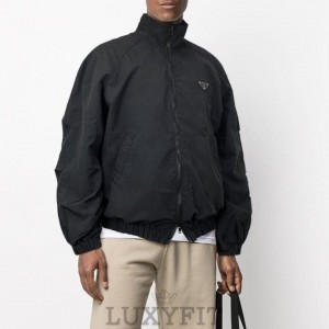 PD 프라다 집업 윈드블루종