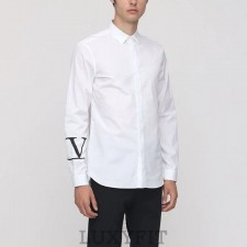 VT 발렌티노 V로고 옥스포드 셔츠