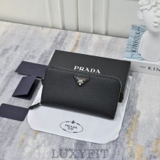 PD 프라다 가죽 장지갑(1ML506_2BBE_F0632)