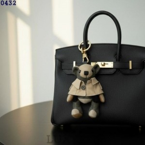 BB 버버리 트렌치코트 베어 백참 & 키홀더