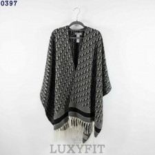 DO 디올 오블리크 울 캐시미어 케이프