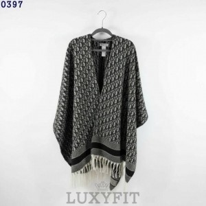 DO 디올 오블리크 울 캐시미어 케이프