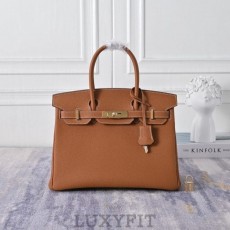 HM 에르메스 버킨백 30 골드 금장