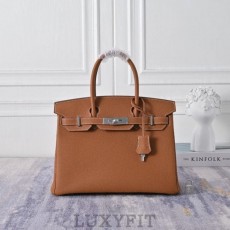 HM 에르메스 버킨백 30 골드 은장