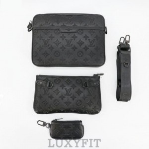 LV 루이비통 트리오 메신저 모노그램 섀도우 크로스백