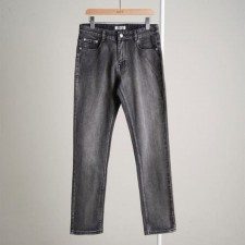 CU 브루넬로 쿠치넬리 레더 스틸패치 흑청진