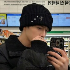 CH 크롬하츠 쓰리 십자가 비니 모자