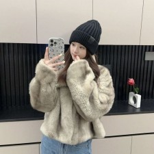 LW 로에베 올 블랙 비니 모자