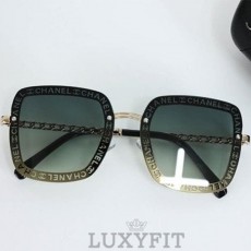 CN 샤넬 CC 스퀘어 프레임 선글라스