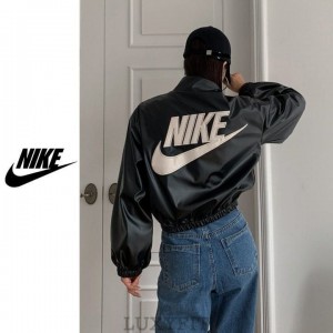 NK 나이키 백로고 실키 자켓