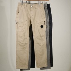 CC C.P. 컴퍼니 렌즈 포켓 코튼 스트레이트 카고 팬츠