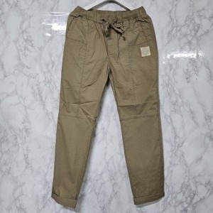 ST 스톤 아일랜드 절개 코튼 밴딩팬츠