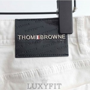 TB 톰브라운 레귤러핏 남성 코튼 팬츠