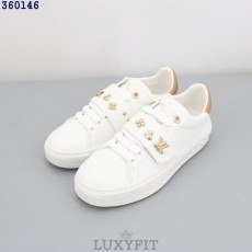 LV [여성] 루이비통 타임 아웃 스니커즈 화이트