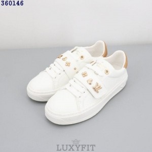 LV [여성] 루이비통 타임 아웃 스니커즈 화이트