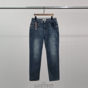 ST 스톤 아일랜드 서클로고 워싱 청바지