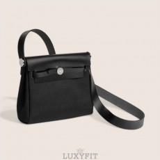 HM 에르메스 미니 20 블랙 누아 실버은장