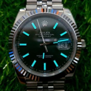 RL 롤렉스 데이저스트41 스틸 민트바 인덱스 쥬빌레