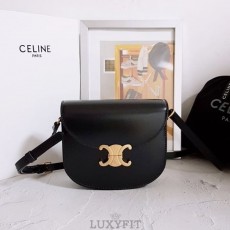 CL 셀린느 트리옹프 틴베사체 샤이니 반달 백 [고급]