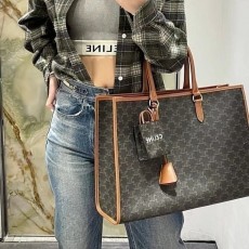 CL 셀린느 트리오페 호리즌탈 카바스 토트백 라지