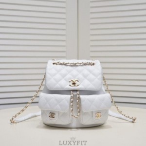 CN 샤넬 듀마백팩 화이트