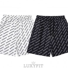 BC 발렌시아가 A 6455 올오버 로고 프린트 스윔 쇼츠