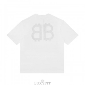 BC 발렌시아가  A 6559 라인스톤 BB 로고 반팔