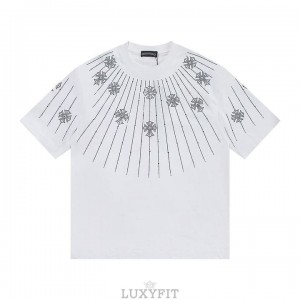 CH 크롬하츠 A 6400 크리스탈 대거 크로스 반팔