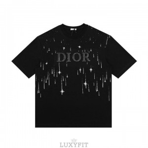 DO 디올 A 6417 그래피티 로고 반팔