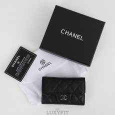 CN 샤넬8937 캐비어 미니 체인 카드지갑