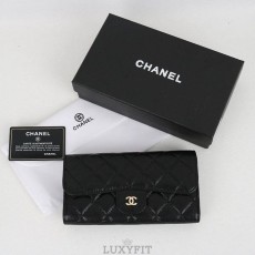 CN 샤넬 50095 클래식 플랩 똑딱이 장지갑