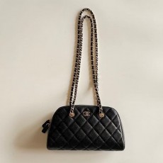 CN 샤넬 체인 볼링백(골드)캐비어