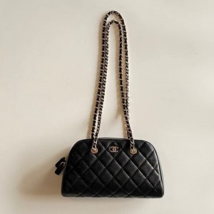 CN 샤넬 체인 볼링백(골드)캐비어
