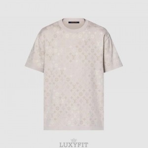 LV 루이비통 LV321 모노그램 반팔 크루넥 니트 웨어